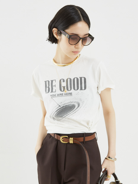 【REMI RELIEF】【別注】BE GOOD BE FREEプリントカットソー