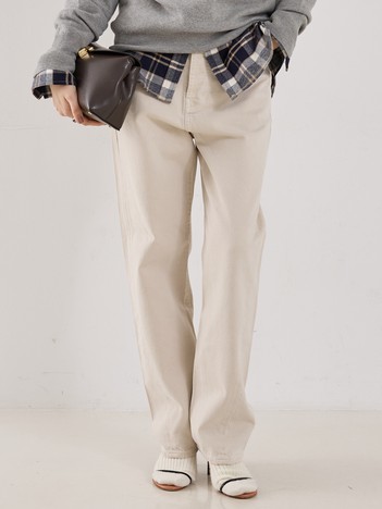 【TOTEME】TWISTED SEAM DENIM／デニムパンツ