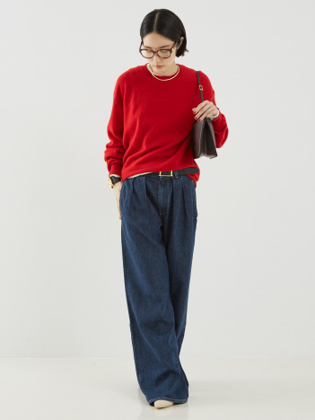 【Citizens of humanity】PETRA PLEATED TROUSERS／プリーツデニム