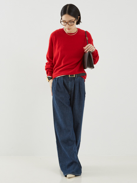 【Citizens of humanity】PETRA PLEATED TROUSERS／プリーツデニム