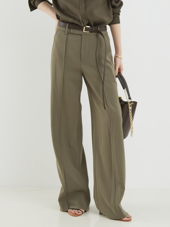 【Proenza Schouler】Weyes Pant in Matte Viscose Crepe／ハイライズパンツ