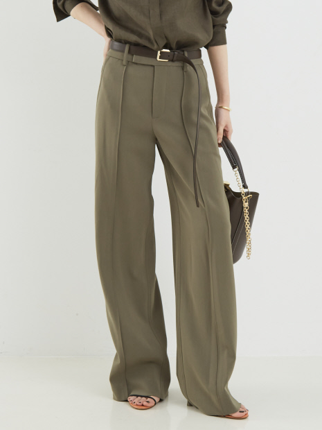 【Proenza Schouler】Weyes Pant in Matte Viscose Crepe／ハイライズパンツ