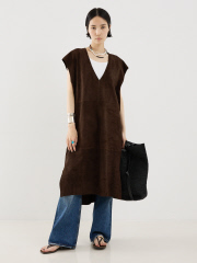 THE STORE by C' - 【METHODE】HABITO in SUEDE/スエードワンピース【予約】