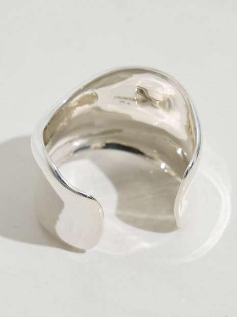 【CALLMOON】NITEROI Cuff/シルバーバングル