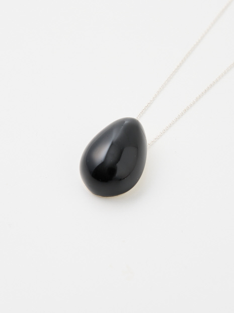【SOPHIE BUHAI】Everyday Egg Pendant In Onyx/オニキスエッグペンダント