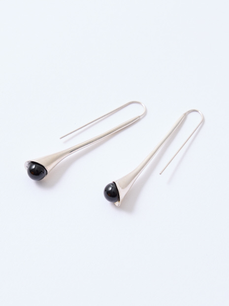 【SOPHIE BUHAI】Vienna Earrings In Onyx/オニキスピアス