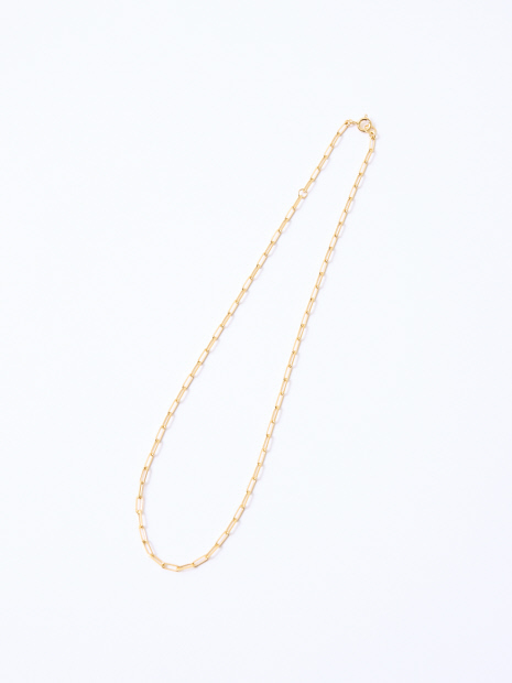 【MARIHA】Silent Rain ネックレス ロングレクタングルチェーン40㎝