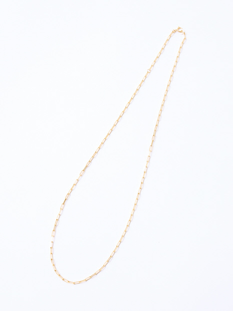 【MARIHA】Silent Rain ネックレス ロングレクタングルチェーン60㎝