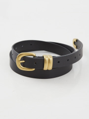 【BY MALENE BIRGER】ZOILO LEATHER BELT／レザーベルト