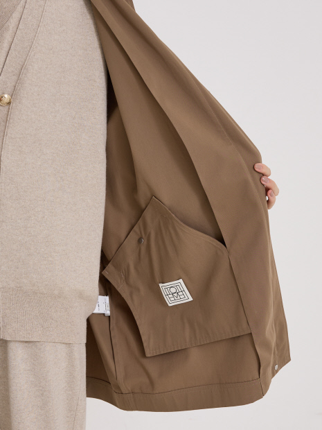 TOTEME】OVERSIZED TRENCH JACKET／オーバーサイズトレンチジャケット