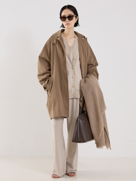 【TOTEME】OVERSIZED TRENCH JACKET／オーバーサイズトレンチジャケット