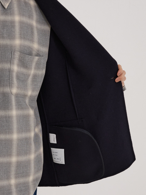 N＿8】ダブルブレストショートコート｜THE STORE by C' / ザ・ストア