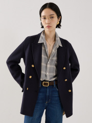 N＿8】ダブルブレストショートコート｜THE STORE by C' / ザ・ストア