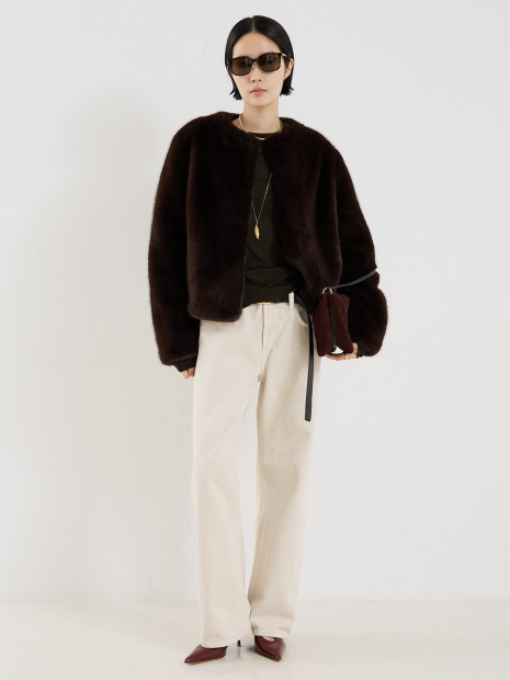 【Veronica De Piante】SADIE JACKET／フェイクファージャケット