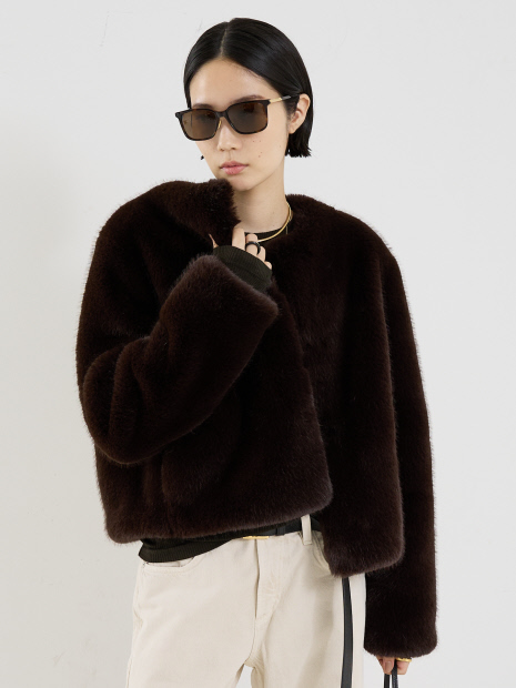 【Veronica De Piante】SADIE JACKET／フェイクファージャケット