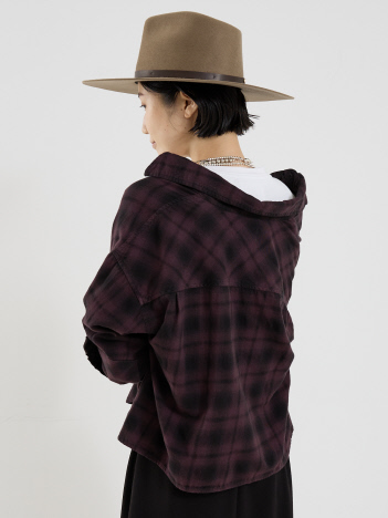 【AGOLDE】COMER SHIRT／チェックシャツ【予約】