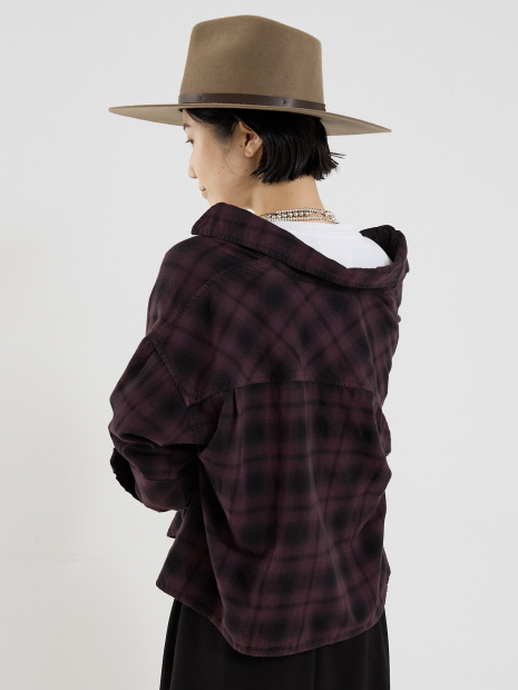 【AGOLDE】COMER SHIRT/チェックシャツ【予約】