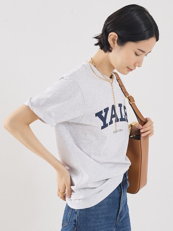 【Sporty&Rich】Yale Classic T-Shirt／ロゴTシャツ