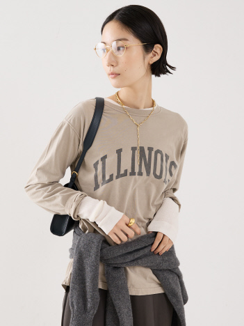 THE STORE by C' - 【REMI RELIEF】【別注】ILLINOISロゴカットソー