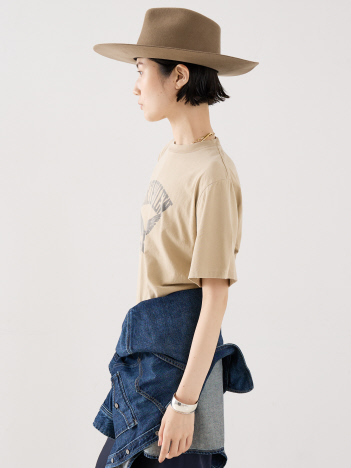 【REMI RELIEF】NORTHVIEWプリントNew fit-Tシャツ