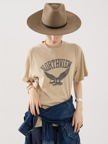 THE STORE by C' - 【REMI RELIEF】NORTHVIEWプリントNew fit-Tシャツ