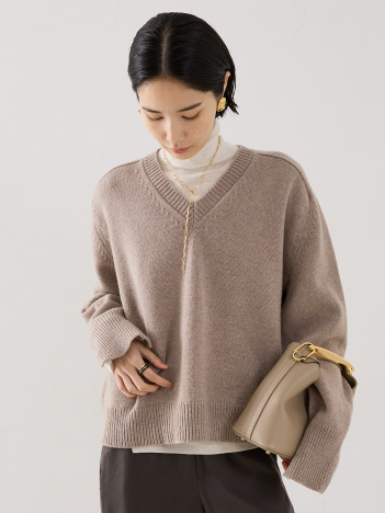 TOTEME】SLIT SLEEVE TURTLENECK／スリットスリーブタートル｜THE