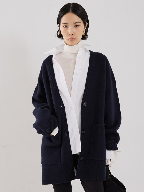 【TOTEME】LONGLINE CARDIGAN／ロングカーディガン