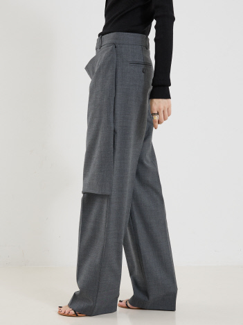 【BETTTER】HYBRID SKIRT TROUSER／ハイブリッドスカートトラウザー