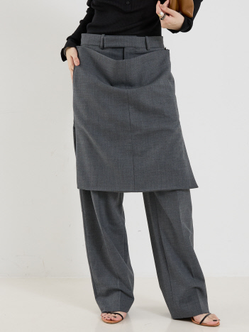 THE STORE by C' - 【BETTTER】HYBRID SKIRT TROUSER／スカート付パンツ