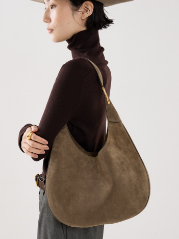 THE STORE by C' - 【SAVETTE】FLORENCE HOBO／レザーショルダーバッグ