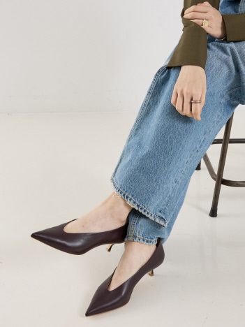 THE STORE by C' - 【Le Monde Beryl】BABOUCHE  KITTEN HEEL／バブーシュ【予約】
