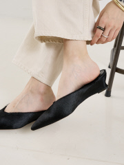 THE STORE by C' - 【Le Monde Beryl】VICTORIA MICRO WEDGE MULE/ハラコミュール【予約】