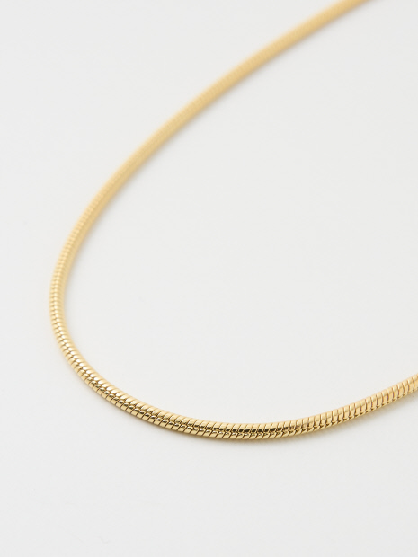 【MARIHA】Silent Rain ネックレス パイソンチェーン60cm