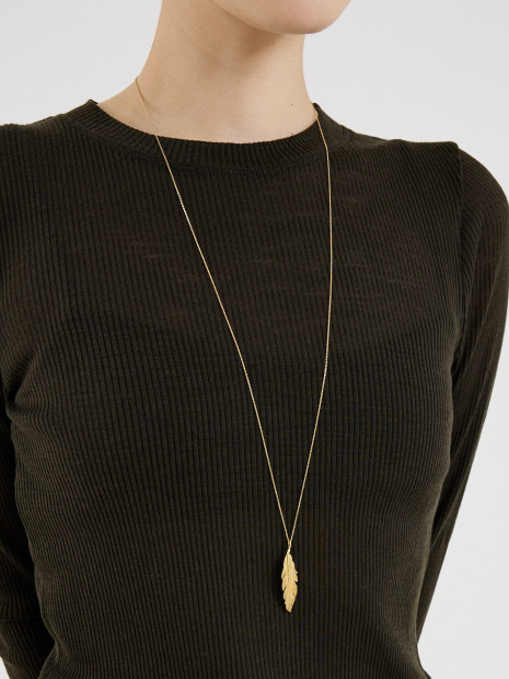 【GIGI】Nike Long Necklace /羽モチーフロングネックレス80㎝