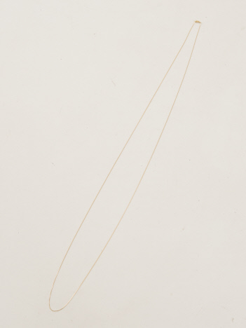 【GIGI】Gold Line Necklace／ゴールドロングネックレス120㎝