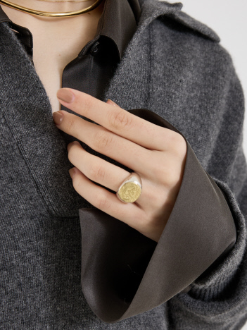 THE STORE by C' - 【GIGI】Roman Coin Signet Ring／シグネットリング