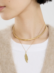 【GIGI】Nike Short Necklace /羽モチーフネックレス42㎝