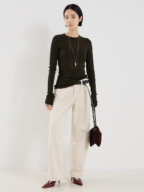 ATELIER AMBOISE】スクエアバックルシボレザーベルト｜THE STORE by C