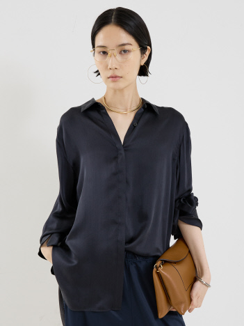 THE STORE by C' - 【COCUCA】ウォッシャブルシルクシャツ【予約】