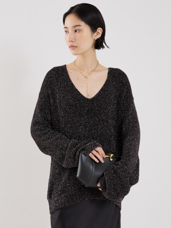 アパルトモン【MARIA McMANUS】Oversized Shirt MARIA McMANUS】Oversized Shirt in Black×White Stripe／オーバー