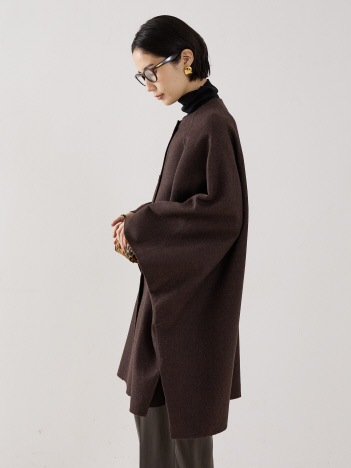 【COCUCA】リバーカラーケープ