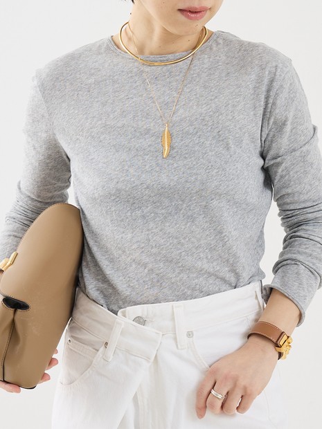 【ENTIRE STUDIOS】SHEER L/S／シアーロングスリーブプルオーバー