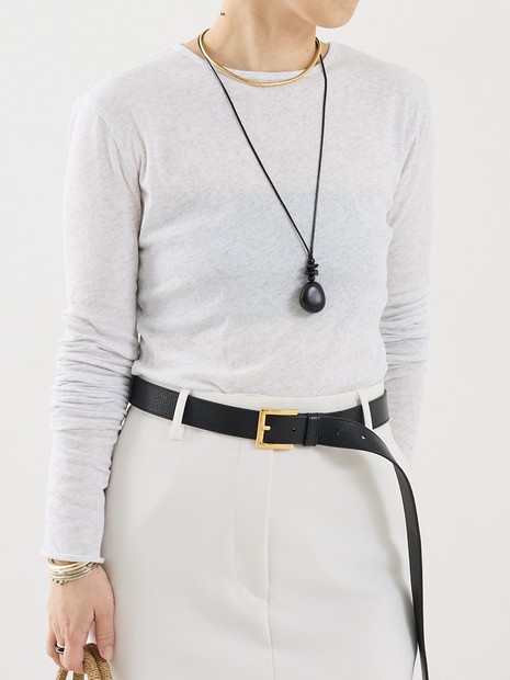 【ENTIRE STUDIOS】SHEER L/S／シアーロングスリーブプルオーバー