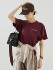 【Sporty&Rich】Syracuse T-Shirt／ロゴTシャツ