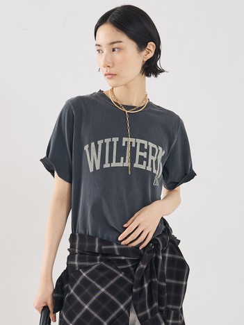 【REMI RELIEF】【別注】【WEB限定】WILTERNロゴTシャツ