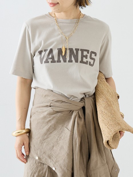 【REMI RELIEF】【別注】VANNESロゴTシャツ