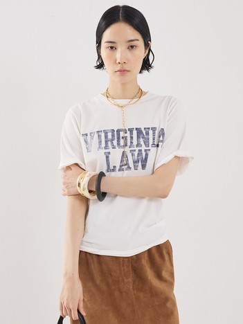 【REMI RELIEF】【別注】VIRGINIA LAWロゴTシャツ