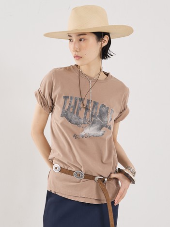 【REMI RELIEF】【別注】THE EAGLE柄半袖カットソー