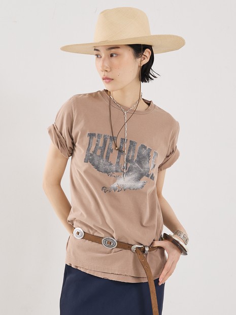 【REMI RELIEF】【別注】THE EAGLE柄半袖カットソー