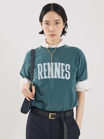 【REMI RELIEF】【別注】RENNESロゴTシャツ